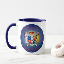 Caneca Emblema do Patrimônio da Nova Zelândia