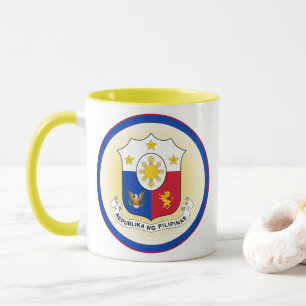 Caneca Emblema do Patrimônio das Filipinas