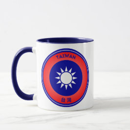 Caneca Emblema do Patrimônio de Taiwan