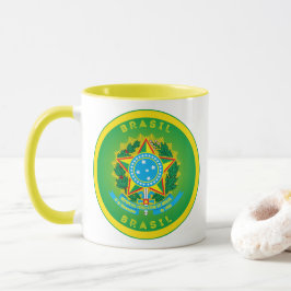 Caneca Emblema do Patrimônio do Brasil