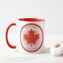 Caneca Emblema do Patrimônio do Canadá