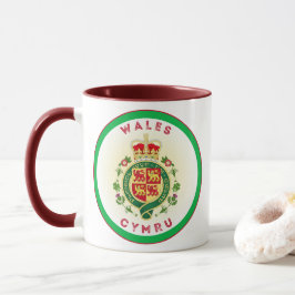 Caneca Emblema do Patrimônio do País de Gales