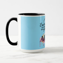 Caneca Emotions in Flight Watercolor Butterfly Mug