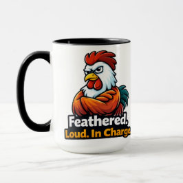 Caneca Emplumado, Alto. No comando. Citação do plantel