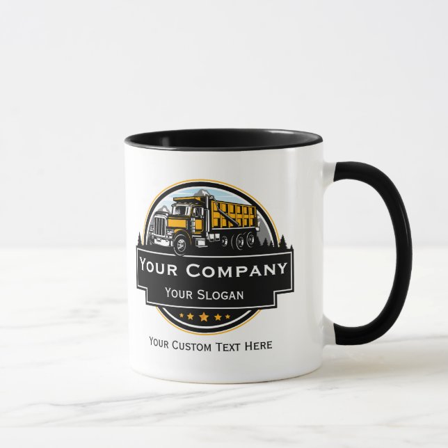 Caneca Empresa de Construção de Equipamentos Pesados Prof (Direita)