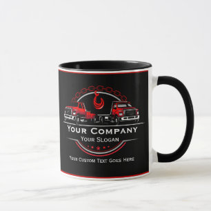 Caneca Empresa de Reboque Profissional, Serviço de Transp