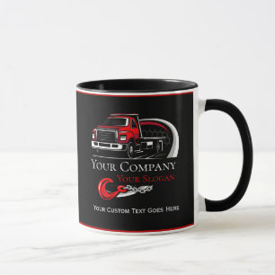 Caneca Empresa de Reboque Profissional, Serviço de Transp