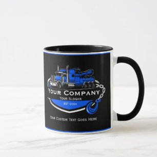 Caneca Empresa de Reboque Profissional, Serviço de Transp