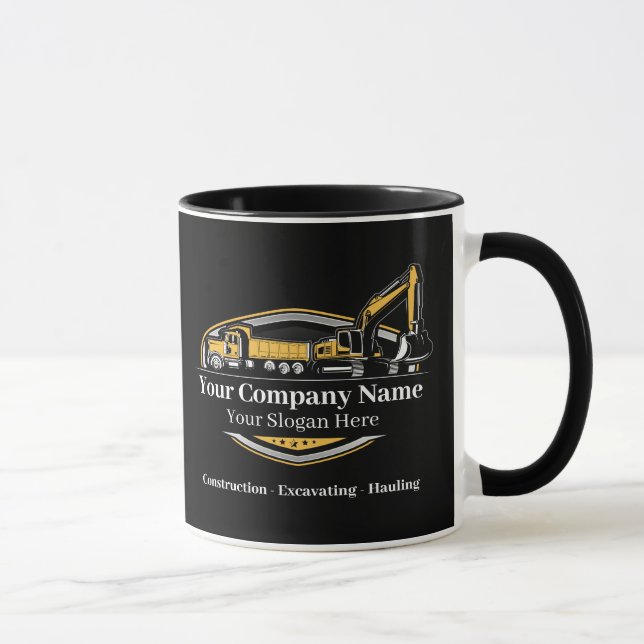 Caneca Empresa Profissional de Construção de Equipamentos (Direita)