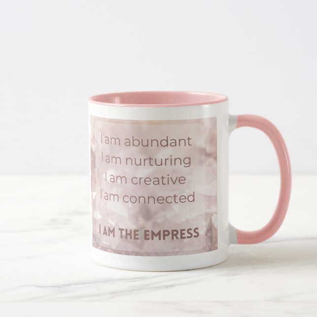 Caneca Empress Tarot Card Afirmation Mug (Mug de Confirma (Direita)