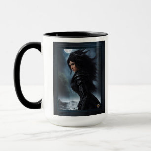 Caneca Empress Vampire Hunter AI Concept Art de Xzendor7