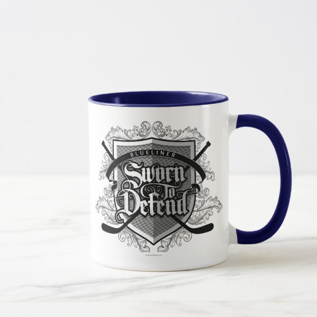 Caneca Empurrado Para Defender (Defensor De Hóquei) (Direita)