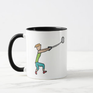 Caneca Empurramento de martelo