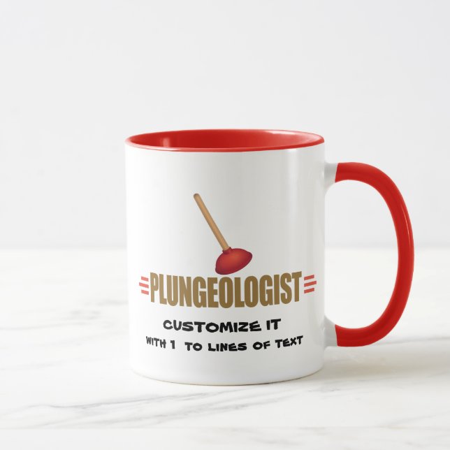Caneca Encanamento Engraçado (Direita)
