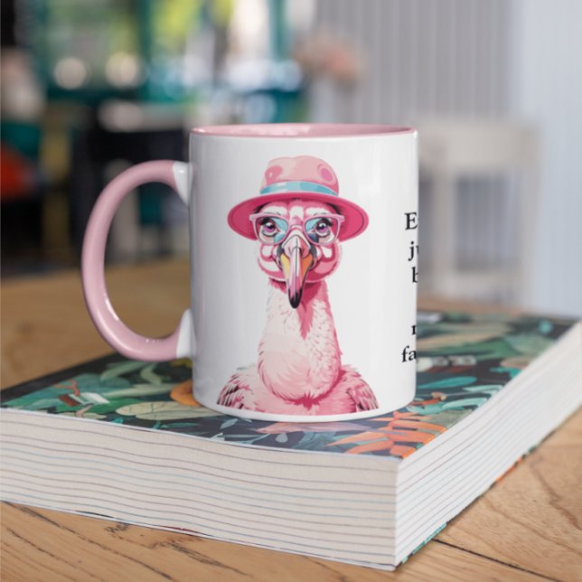 Caneca Encantado De Flamingo (Criador carregado)