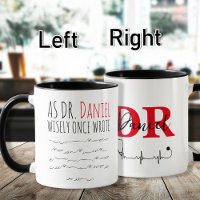 Encantado Personalizado Doutor Engraçado Médico En