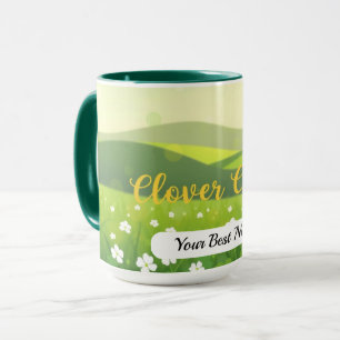 Caneca Encanto do Trevo em Pontos