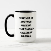 Encontrar Sobrevivente Engraçado Mug