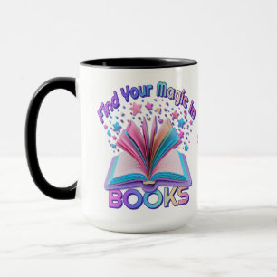 Caneca Encontre Magia Personalizada Em Livros  2