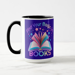 Caneca Encontre Magia Personalizada Em Livros 4