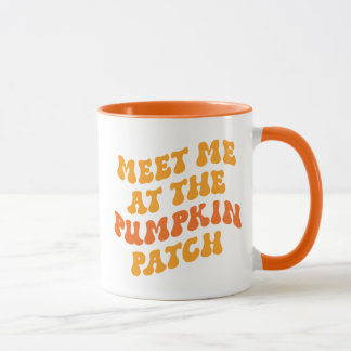 Caneca Encontre-Me No Pumpkin Patch