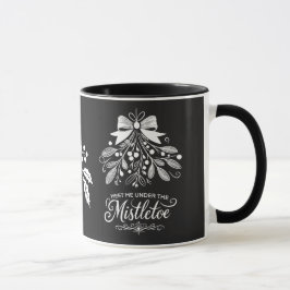 Caneca Encontre-me sob o Natal Misterioso