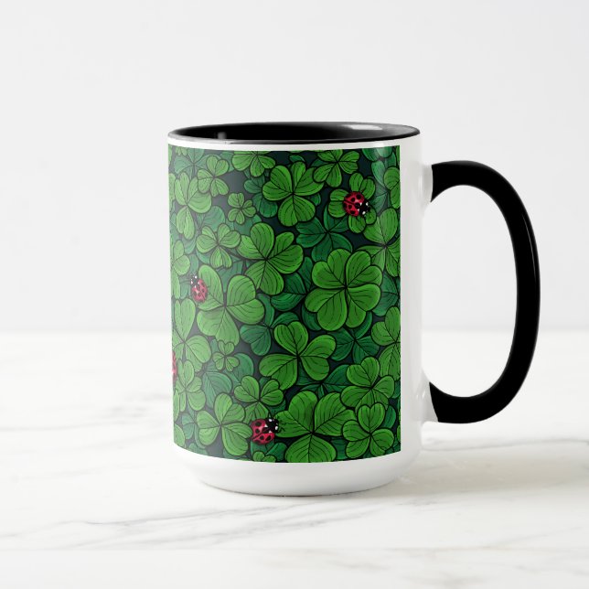 Caneca Encontre o trevo sortudo (Direita)