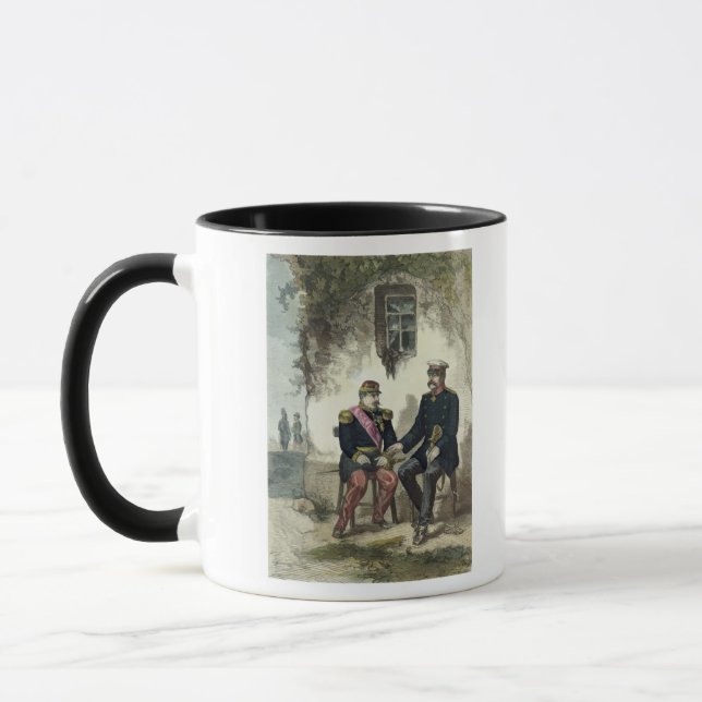 Caneca Encontro entre Otto von Bismarck e Napoleon (Esquerda)