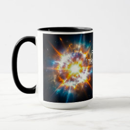 Caneca Energia Cósmica de Supernova Reluzente Ciência Esp