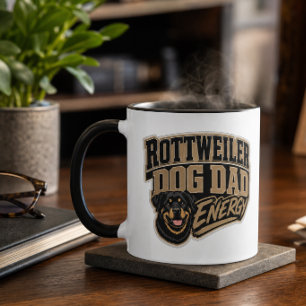 Caneca Energia de Pai de Rottweiler