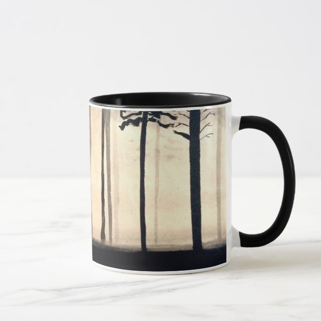 Caneca enevoada da floresta (Direita)