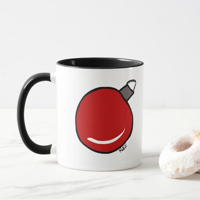 Caneca Enfeites de natal (Com Donut)