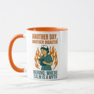 Caneca Enfermeira Enfermeira Enfermeira Encantada - Enfer