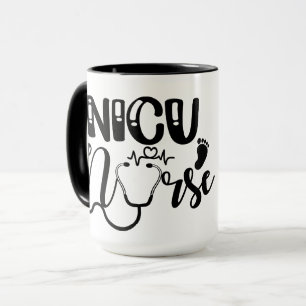 Caneca Enfermeira NICU Personalizada (Enfermeira Loira)