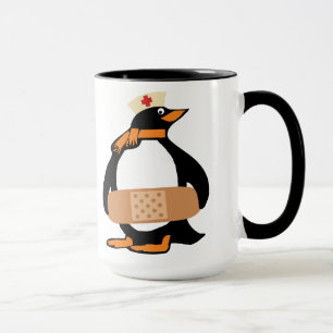 Caneca Enfermeira Penguin (com