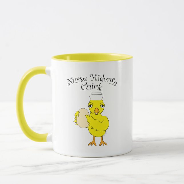 Caneca Enfermeira Pintinho (Esquerda)