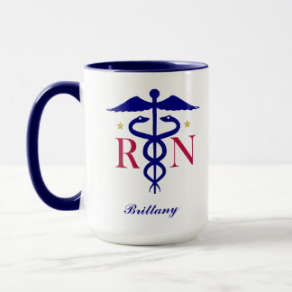 Caneca Enfermeira Registrada (Personalize)