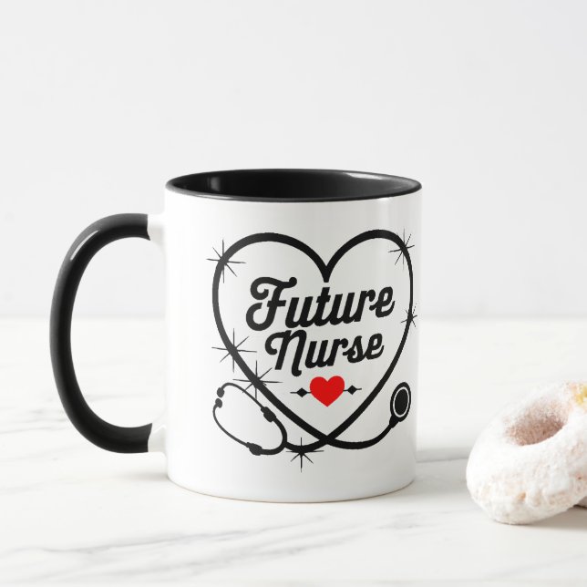 Caneca Enfermeiro Futuro (Com Donut)