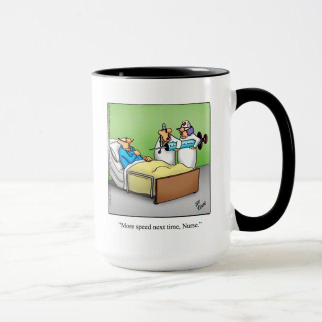 Caneca Enfermeiro Humor Mug Gift (Direita)