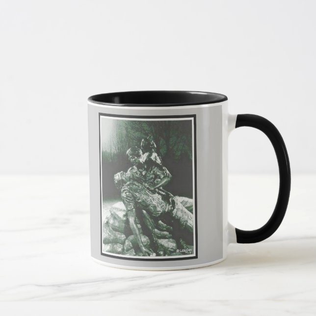 Caneca Enfermeiros do Exército - Estátua Memorial Mug (Direita)