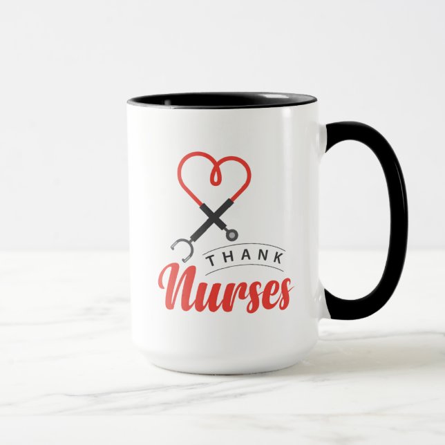 Caneca Enfermeiros Obrigados (Direita)