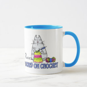 Caneca enganchado no crochet