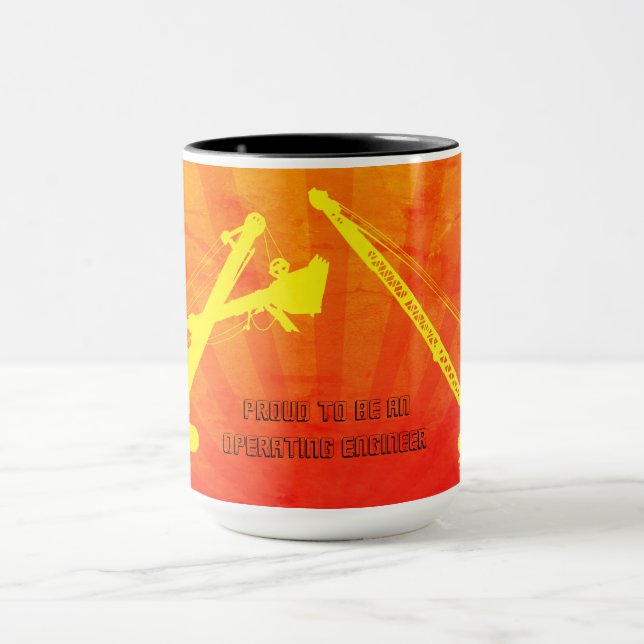 Caneca Engenheiro de operação da grua e pá do Noroeste (Centro)