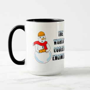 Caneca Engenheiro mais legal Snowman