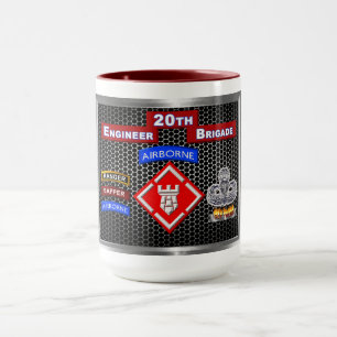 Caneca Engenheiro poderoso de Brigada-Ar