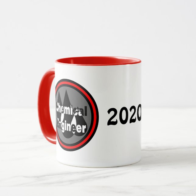 Caneca Engenheiro Químico Deixa Círculo (Frente Esquerda)