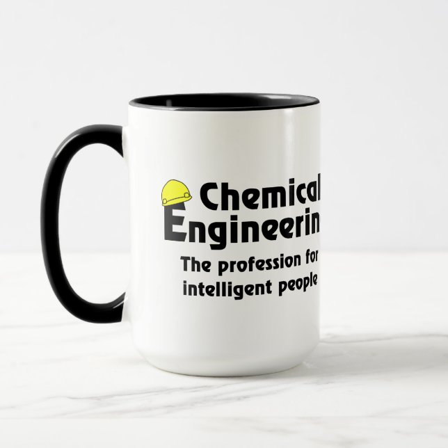 Caneca Engenheiro Químico Inteligente (Esquerda)