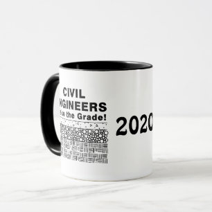 Caneca Engenheiros Civis Fazem O Nível
