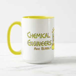 Caneca Engenheiros químicos à base de borracha