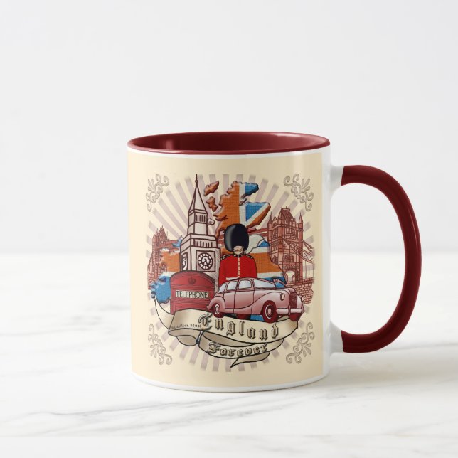 Caneca England Forever (Direita)
